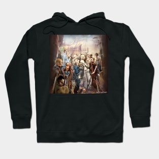 ZOMBIE INFESTATION ORIGINAL AI DIGITALLY GENERATED ARTWORK Hoodie